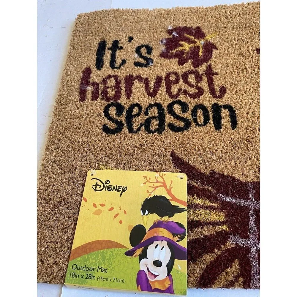 ‎Disney's Mickey Mouse It’s Harvest Season Door Mat